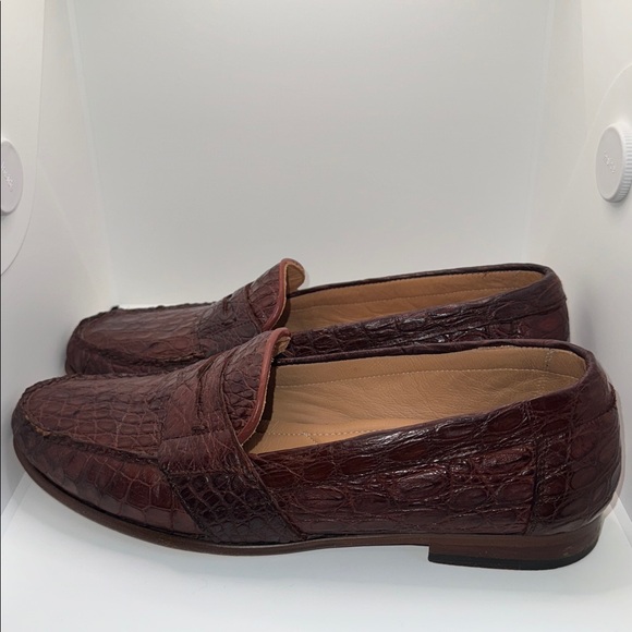 ALAN PAYNE GENUINE CROCODILE Loafers Men’s Size 11 - Picture 3 of 10